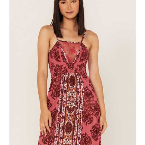 Free people that moment maxi slip dress NWOT - Picture 3 of 9